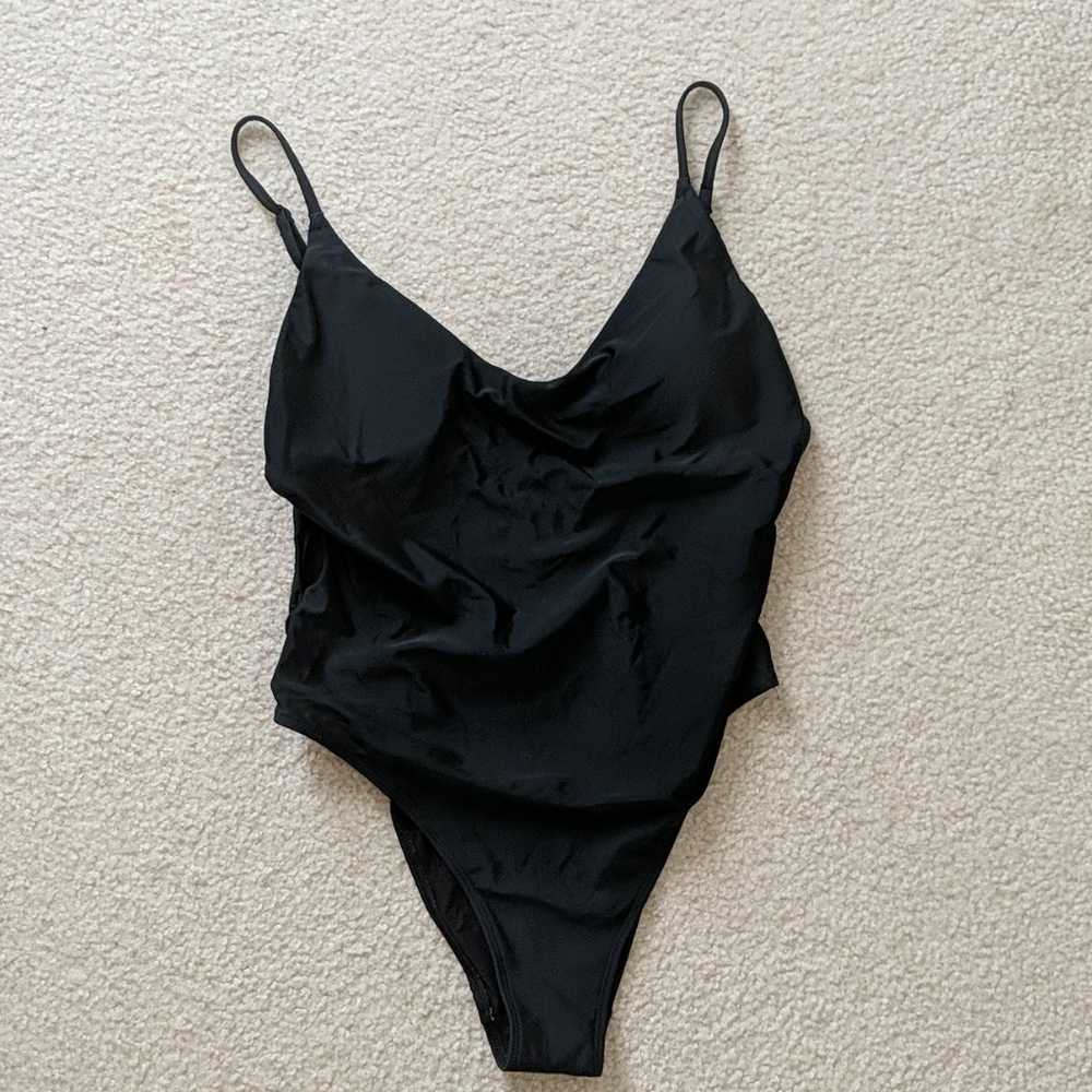 Aerie one piece black swimsuit